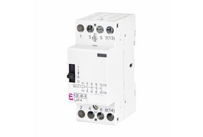 Installation contactors with 4P changeover switch